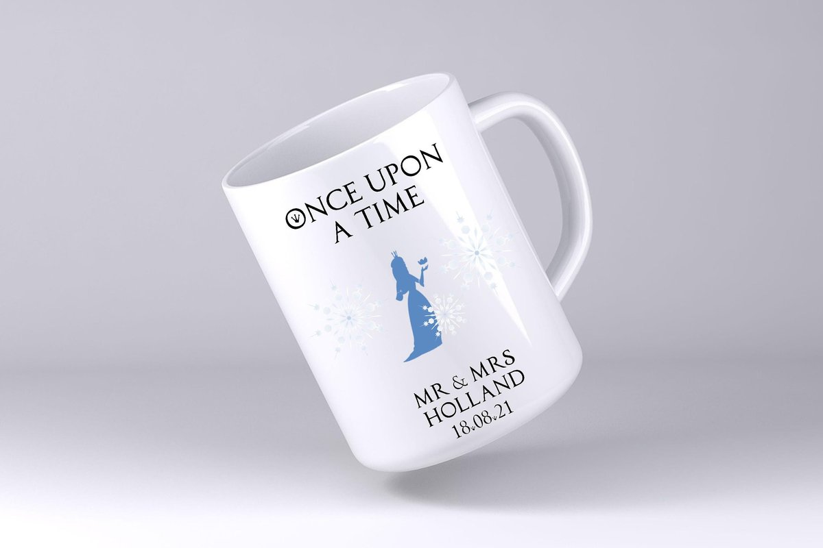 Ice Queen Snowflakes Wedding Mug Custom Personalised Personalized Name Mother's Day Mum's Kitchen Gift Mug Cup Coffee Tea Teacher Gift