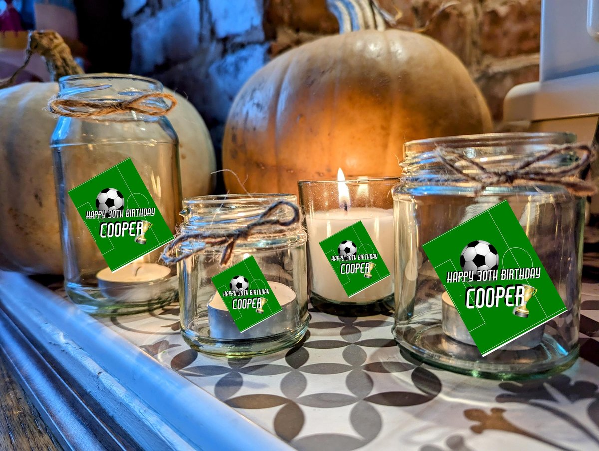 Football Soccer Candle Gift Gamer Gift Father's Day Mother's Day Player Sports Custom Personalised Personalized Small, Medium, Large, Wax