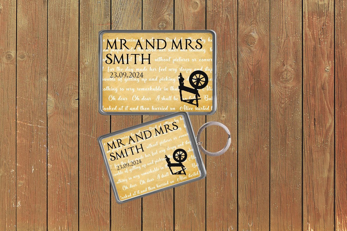 Sleeping Beauty Wedding Keychain Keyring Magnets Favours Favors Personalized Personalised Custom Brithday Wedding Fairytale Storybook