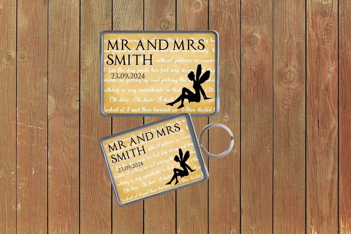 Tinkerbell Fairytale Wedding Keychain Keyring Magnets Favours Favors Personalized Personalised Custom Brithday Fairytale Wedding Stoybook