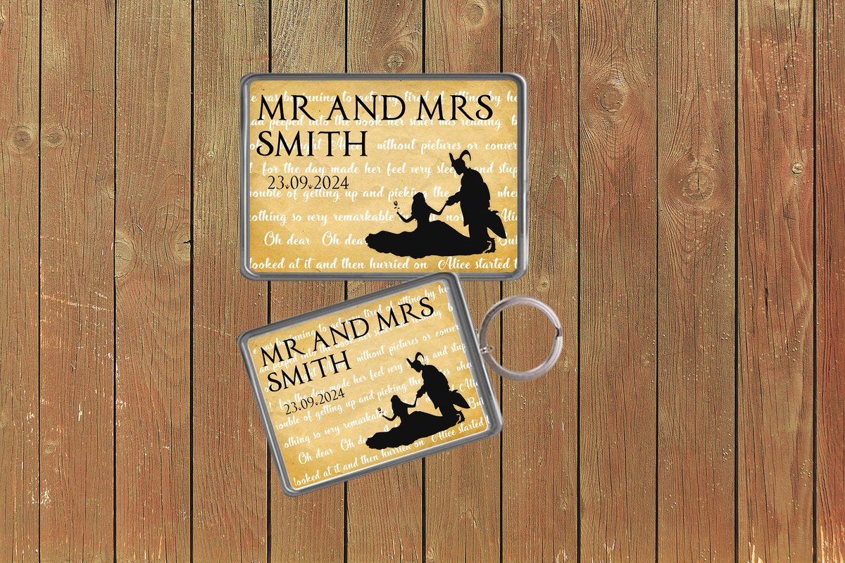 Beauty and the Beast Fairytale Wedding Keychain Keyring Magnets Favours Favors Personalized Personalised Custom Brithday Storybook