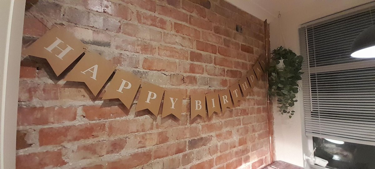 Brown Kraft Happy Birthday Bunting Garland 18th 21st 30th 40th birthday rustic birthday jute boho decorations decor house party rustic party