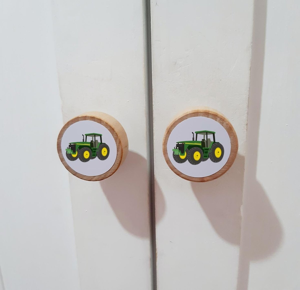 Tractor Wardrobe Handles Drawer Handles Knobs Perfect for Upcycling Wardrobe, Chest of Drawers, Door, Farm Bedroom, Boys Room, Vehicles