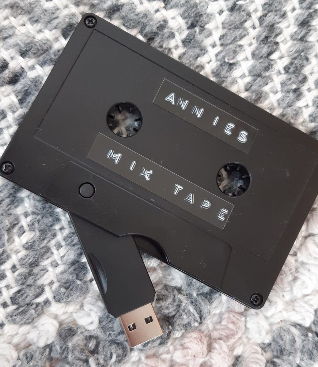 USB Cassette Tape Mix Tape Personalised Personalized Text Perfect for Birthdays, Favors, Favours, Mother's Day,Father's Day, Music DJ Fan