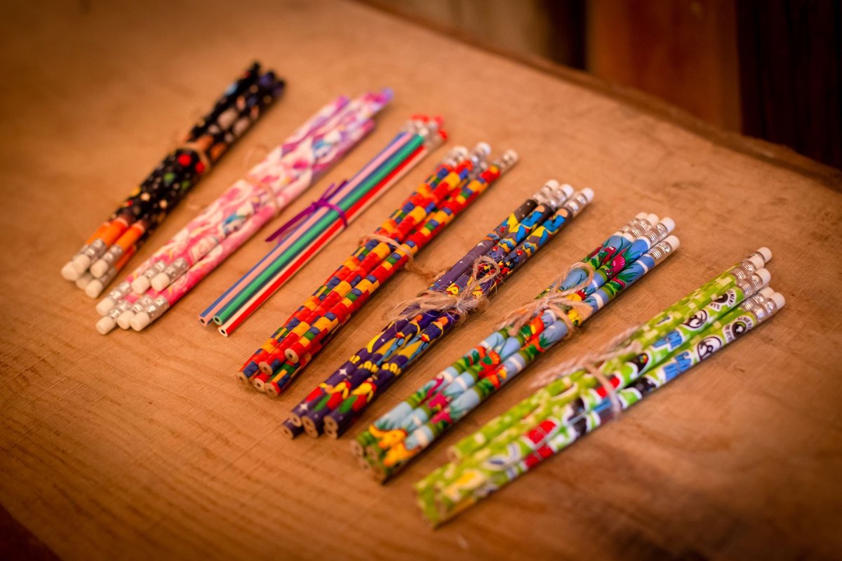 Themed Children's Pencils Gaming, Space, Princess, Unicorn, Wizards, Building Bricks, Superheroes, Dinosaurs Favours Favors Wedding Games