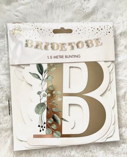Bride to Be Bunting Wedding Day Decorations Decor Hen Do Hen Party Bachelorette Party Bunting Decorations Flower Bridal Bride Party Card