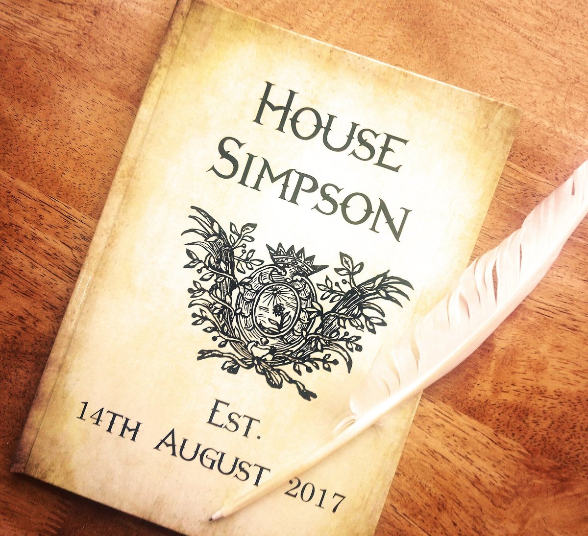 Coat of Arms Castle Wedding Guestbook Personalised Personalized Scrapbook,Notebook,Photo Album,Birthday!Perfect for Castle Weddings Parties