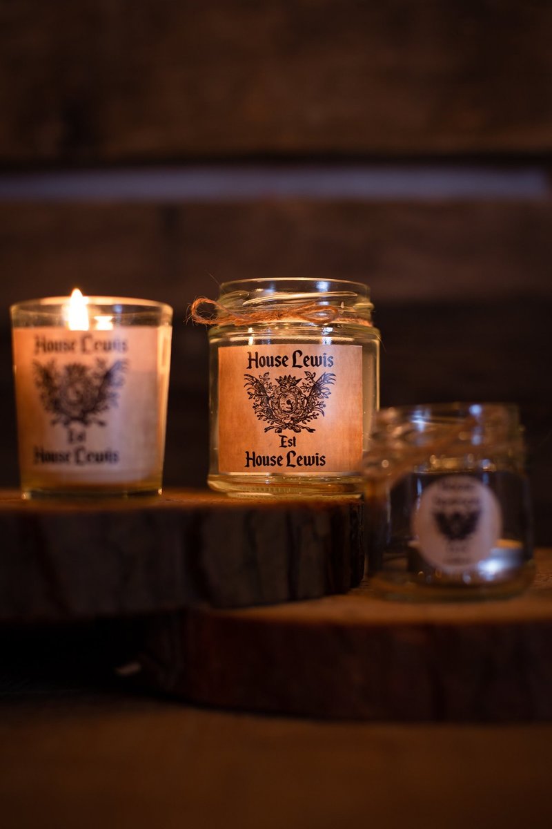 Coat of Arms Candle Small Medium Wax Bell Jar Personalised Personalized Perfect For Castle Medevil Weddings,Favor Favour Custom Name Candle