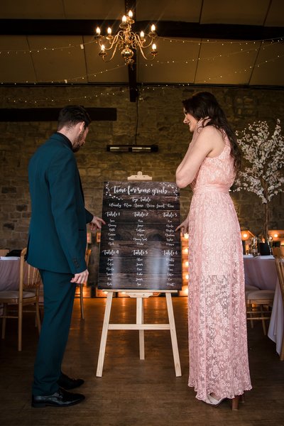 Wedding Table Plan Rustic Vintage Style Made From Correx Board Wedding Seating Chart Plan Name Place Cards Fairytale Weddings