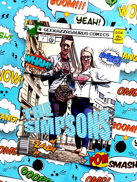 Personalised Comic Book Bracelet Perfect as Wedding Favours Favours Wedding,Tin Aluminum 10 Year Anniversary,Paige Boy,Usher,Best Man Gift