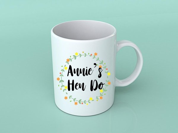 Hen Do Mug Custom Bachelorette Party Gift Present Personalized Personalised Party Bags Hen Do Games Gifts Mugs Bridal Party Presents