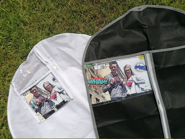 Superhero Comic Wedding Suit and Dress Bag Groom, Best Man, Groomsman, Usher,Father of the Bride/Groom Bride Bridesmaid Maid of Honour Honor