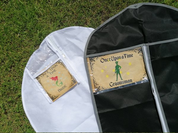 Fairytale Silhouette Wedding Suit and Dress Bag Groom, Best Man, Groomsman,Usher,Father of the Bride/Groom Bride Bridesmaid Maid of Honour C