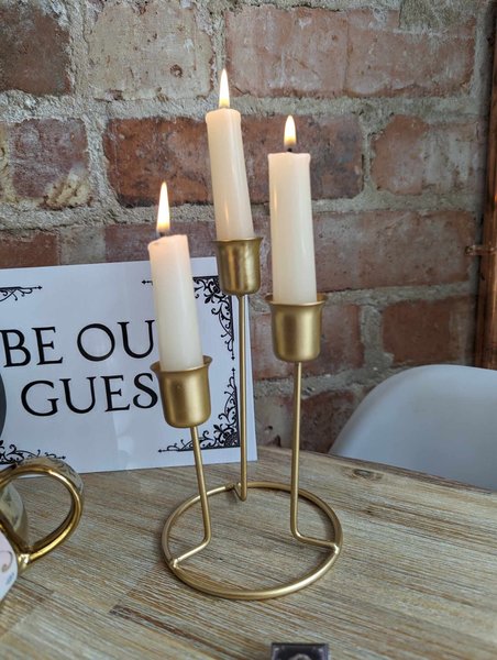 Beauty and the Beast Gold Candelabra Perfect for Fairytale and Fantasy Themed Weddings Centrepiece Candlestick Holder Fairytale Weddings