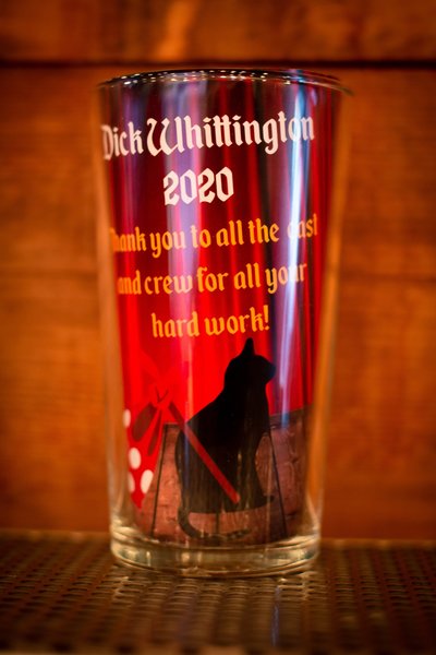 Pantomime Personalised Beer Glass Perfect gifts for weddings, birthdays, wedding party presents, personalized personalised gifts, barware