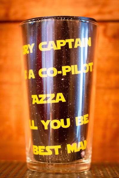 Space Personalised Beer Glass Perfect gifts for weddings, birthdays, wedding party presents, personalized personalised gifts, barware, glass