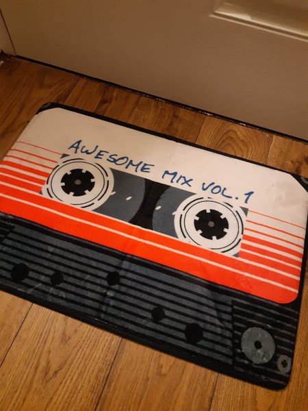 Cassette Tape Rug Mat Retro Tape 80s 90s Kid Retro Homeware Mix Tape Gift Home Wedding Gift