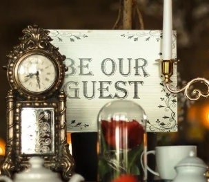 Beauty and the Beast Sign Wedding Centrepiece Party Pirate Props Signage Wedding Signage Fairytale Weddings