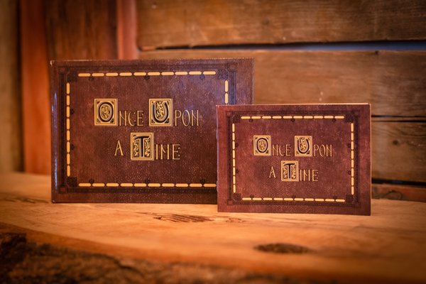 Once Upon a Time Scrapbook,Wedding Guestbook Album,Photo Album, Memory Book, Gift Personalised,Personalized Hardback