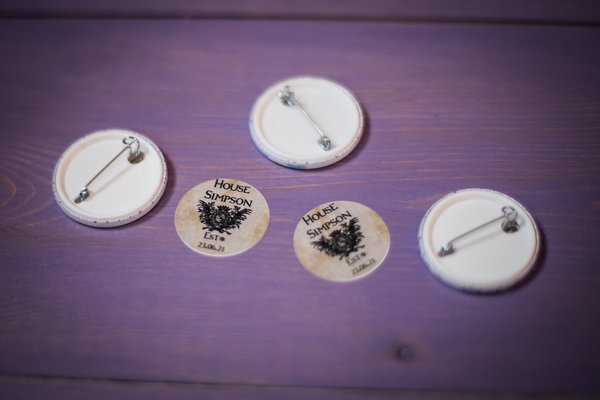 Coat of Arms Badge Castle Themed Weddings, Parties, Comic Con, Events,Table Decorations,Custom Wedding Personalised Personalized Favours
